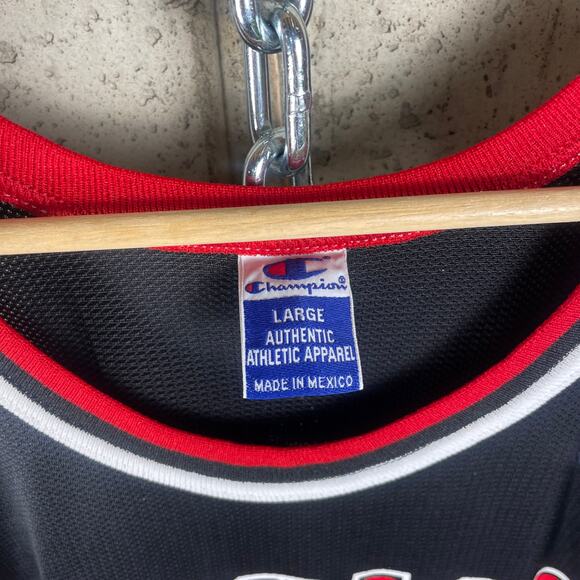 Chicago Bulls Vintage Elton Brand Away Sz 44 Large Champion #42 Jersey - Picture 2 of 3